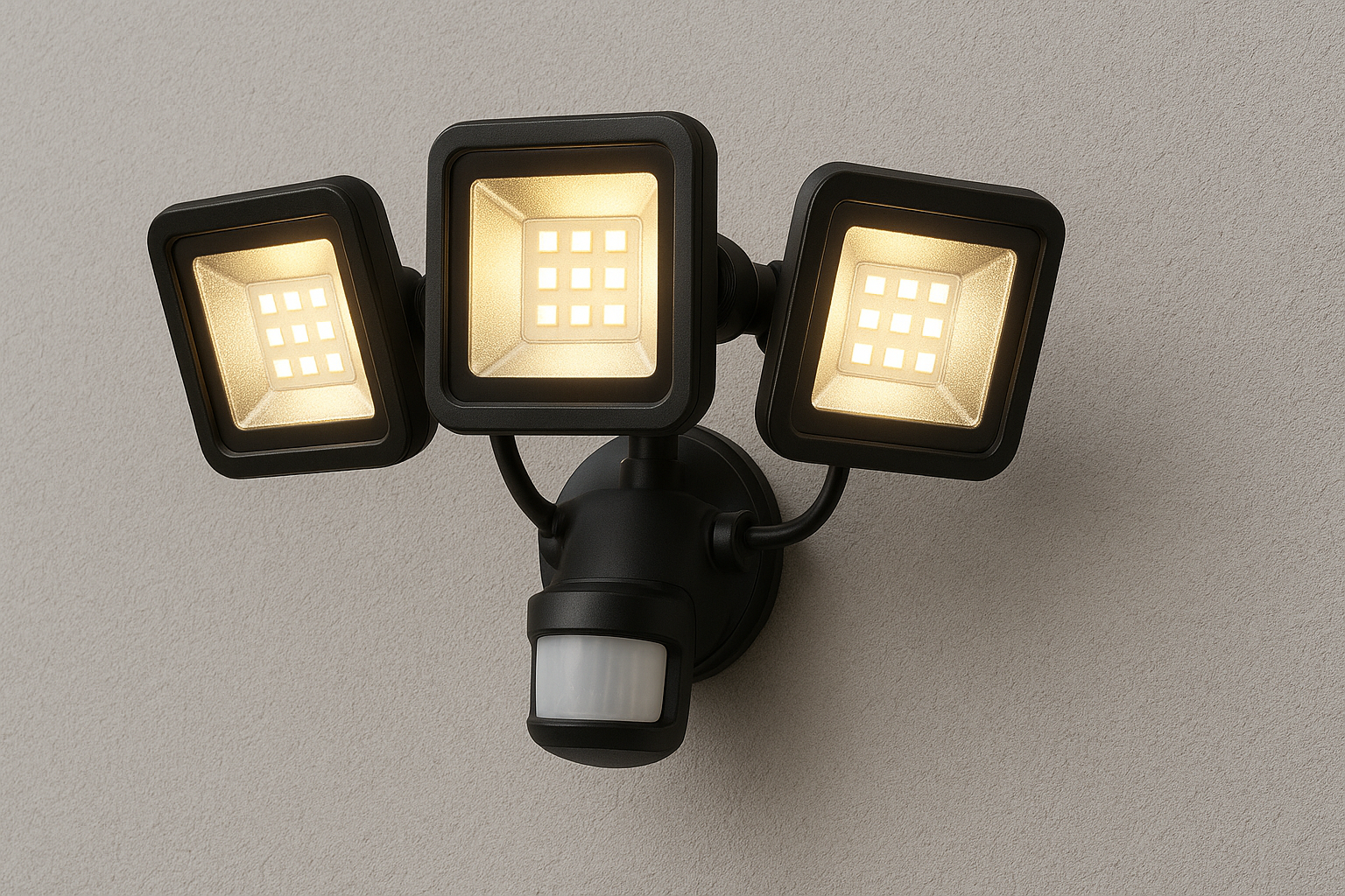 Multi-Head Security Light